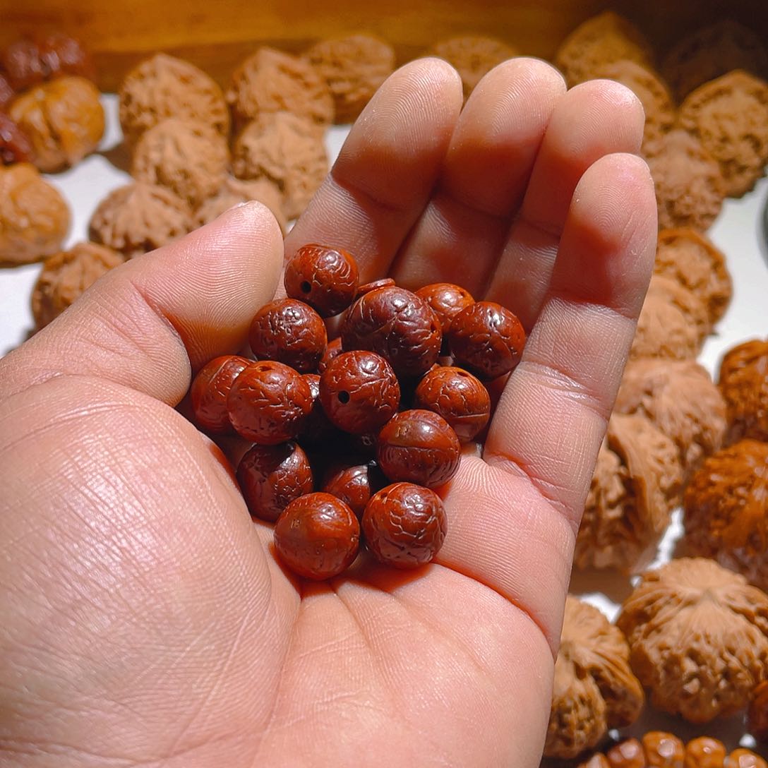 把件文玩核桃万**易凤眼