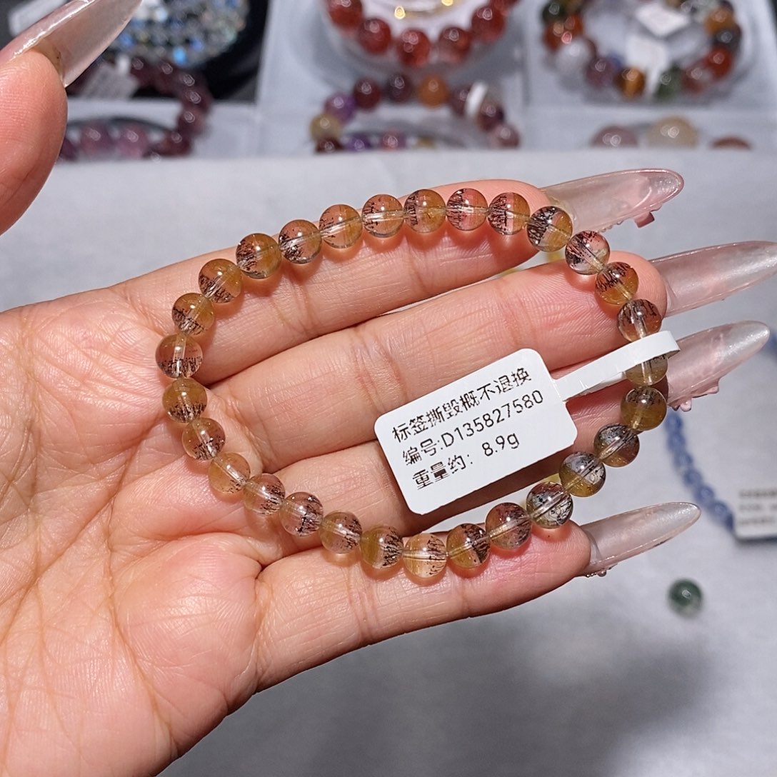 F***a水晶未镶嵌手链黄超七