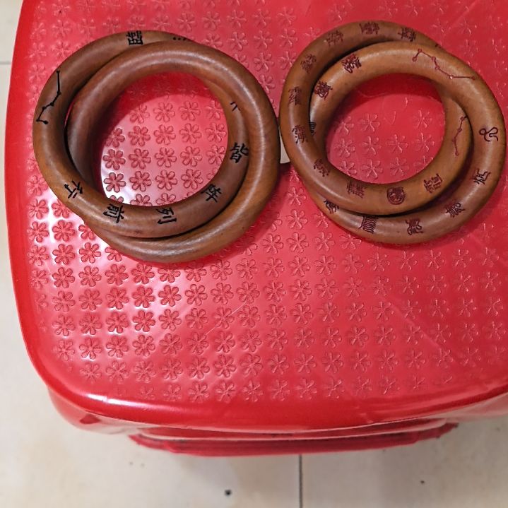 贝壳手串/手链过**烟枣木乾坤圈X2