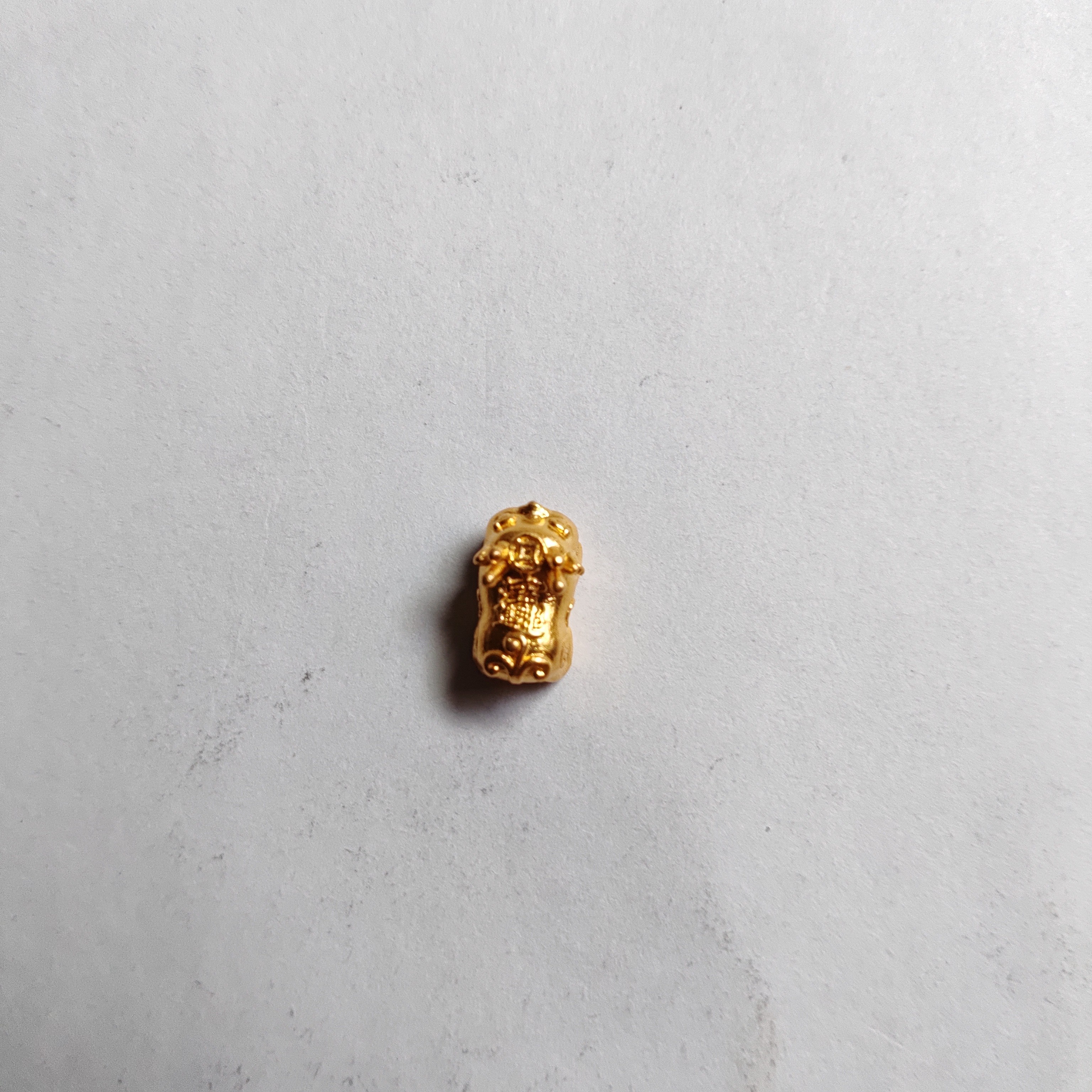 金元宝足金999貔貅珠子首饰