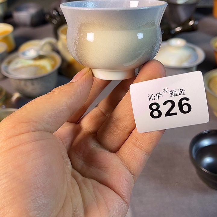 沁庐柴窑古法柴烧全手工茶具