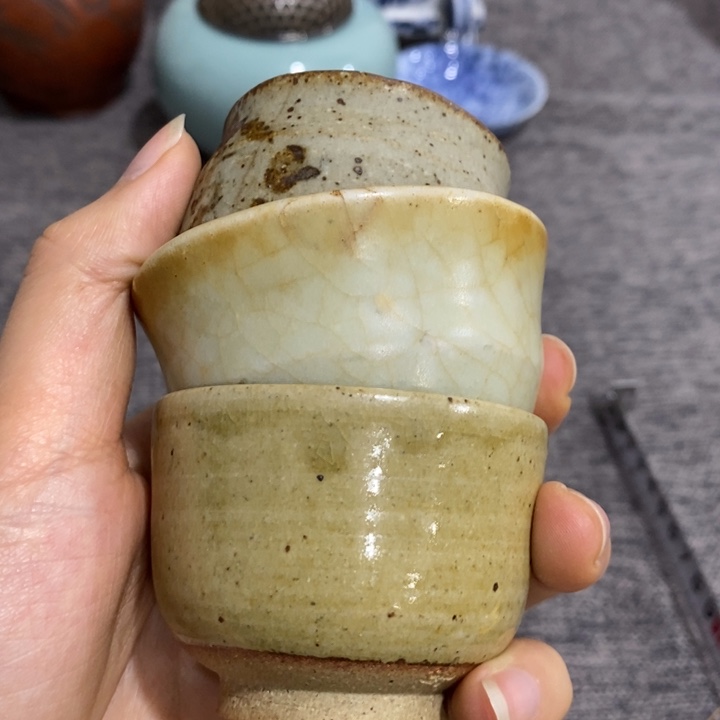 紫砂茶杯非常漂亮好看的碗