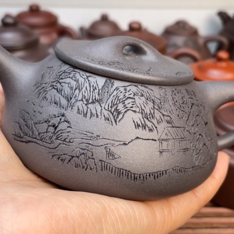 紫砂茶壶无**卒紫砂壶等文物古迹