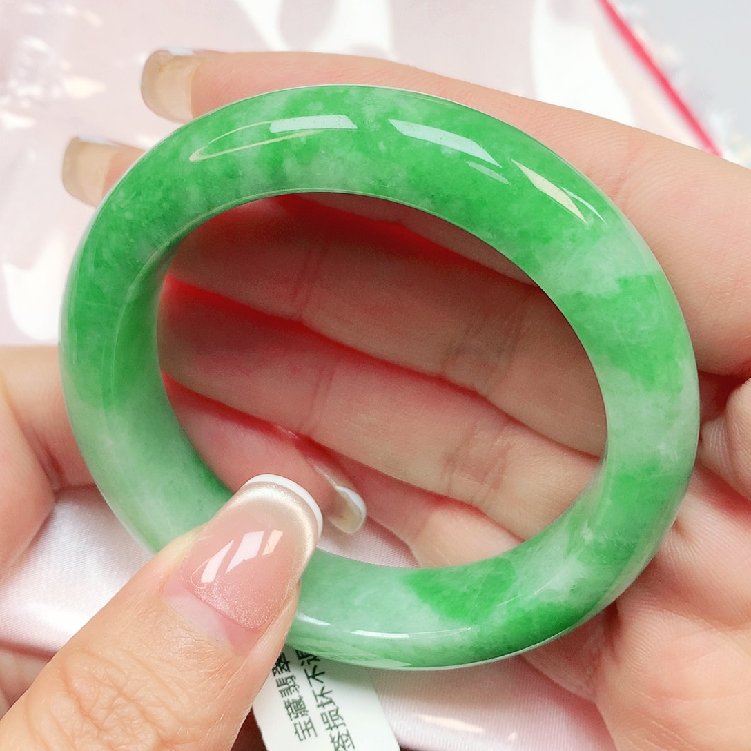 未镶嵌手镯翡翠抖音910