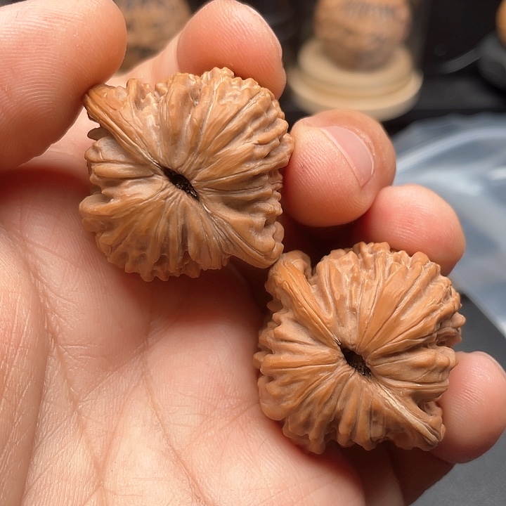 文玩核桃把件汉高楼（精修）