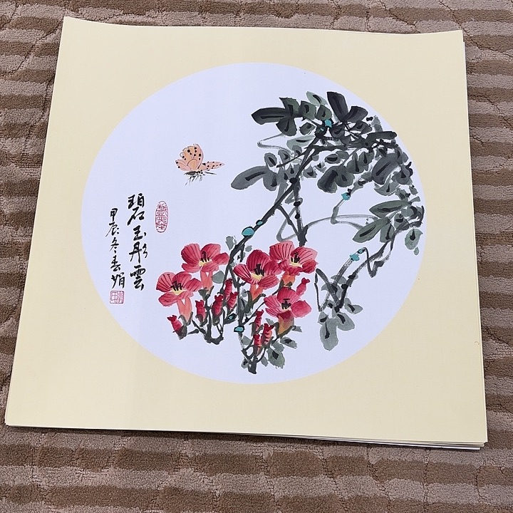 国画花鸟等多种形式为