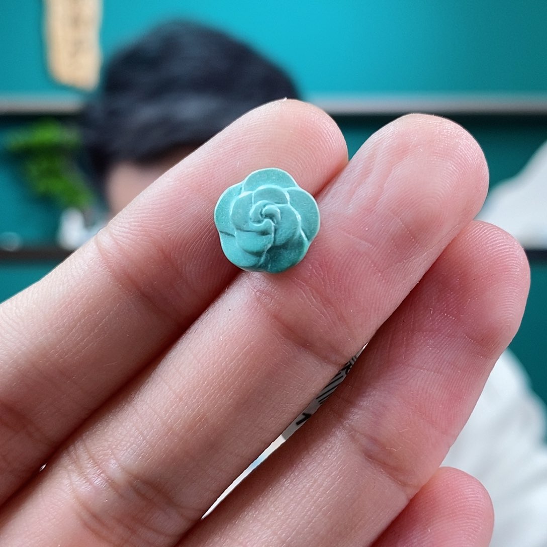 绿松石珠宝奇石未镶嵌