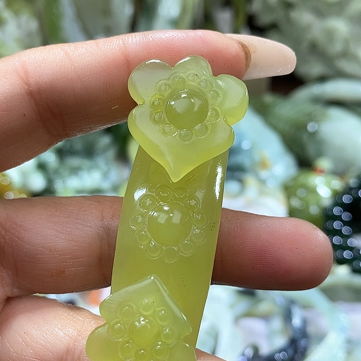 岫玉岫玉吊坠未镶嵌