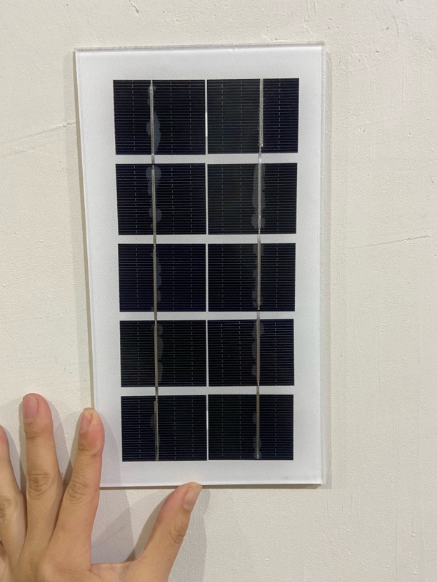 太阳能玻璃板中号2片（13X25）