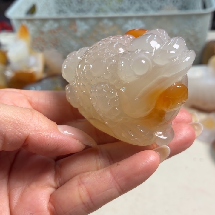 玛瑙/玉髓未镶嵌吊坠(不含链)