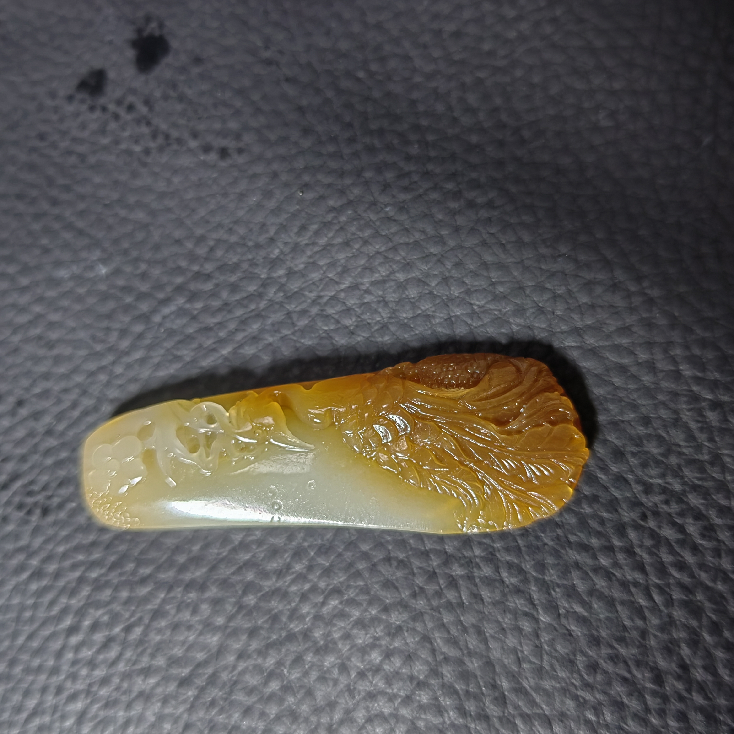 天然和田玉手工雕刻