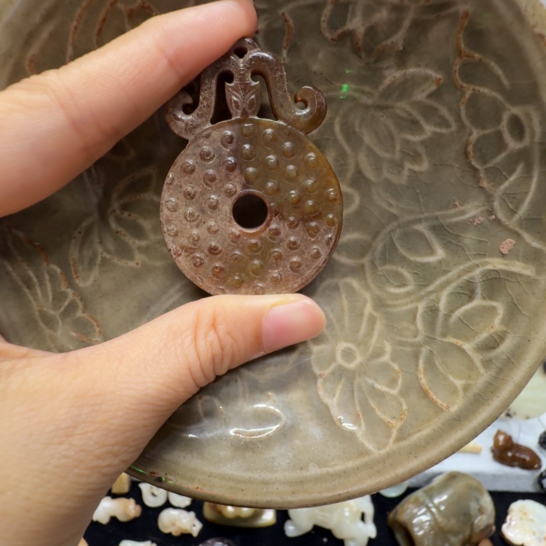 瓷片瓷器瓷器龙壁