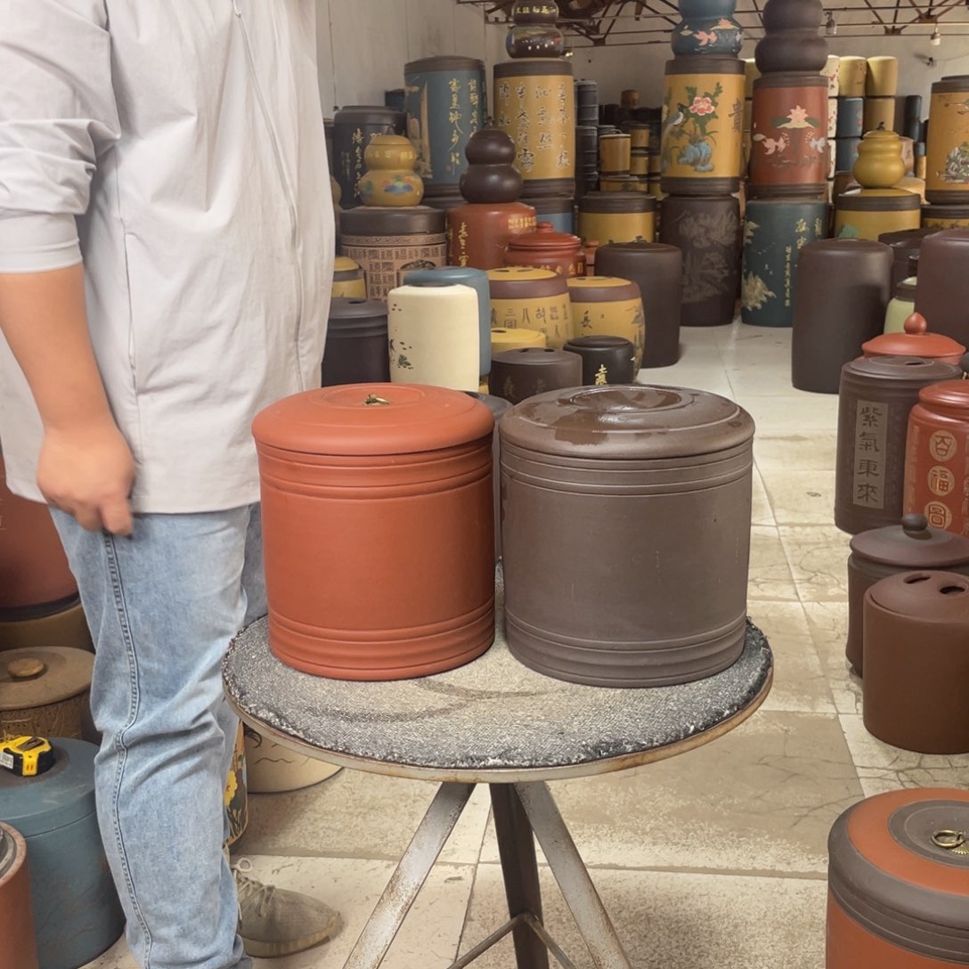 紫砂茶叶罐茶叶罐