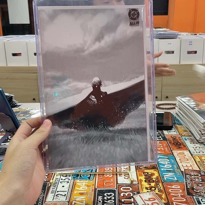 纸绝对超人第一期25比例黑白