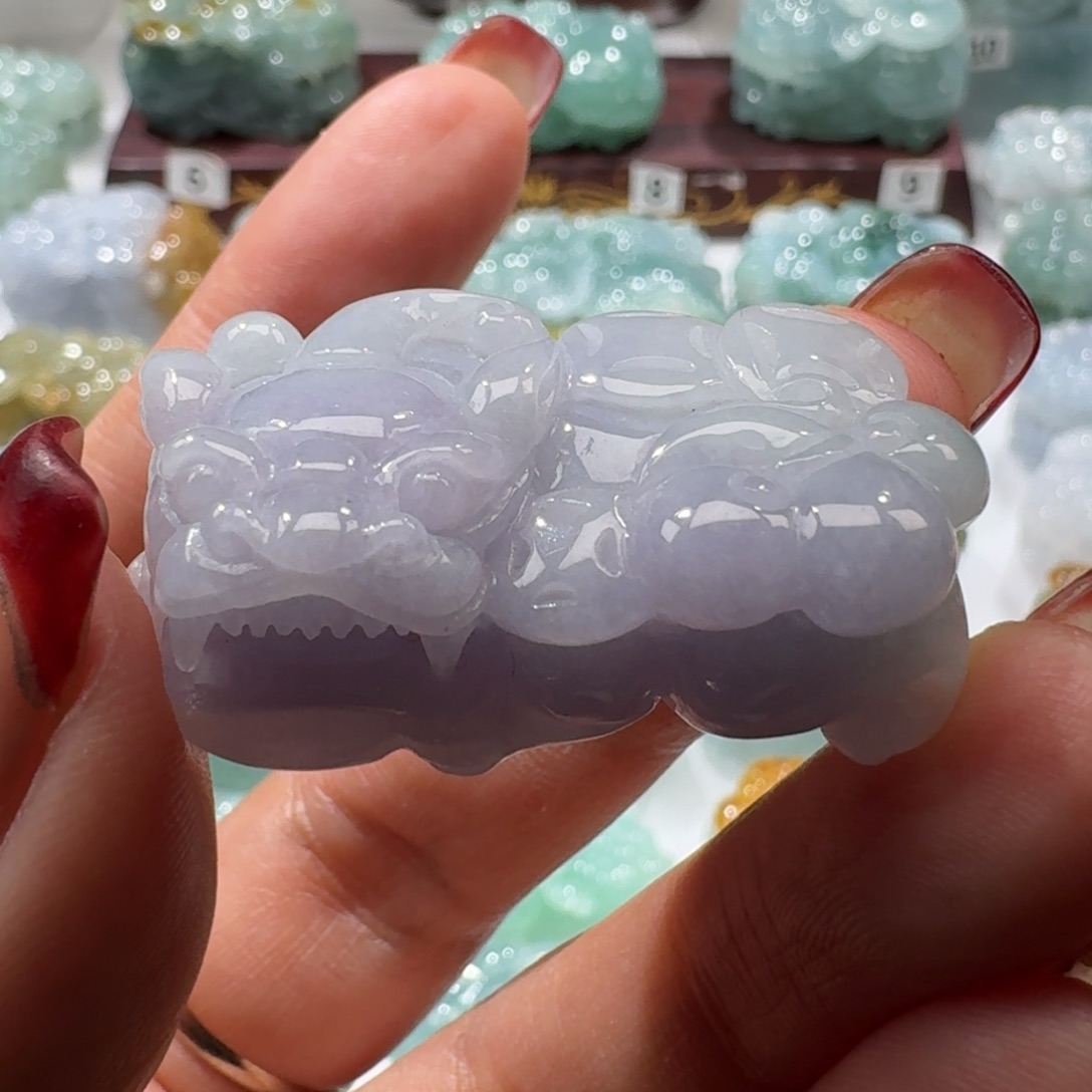 定制翡翠未镶嵌貔貅