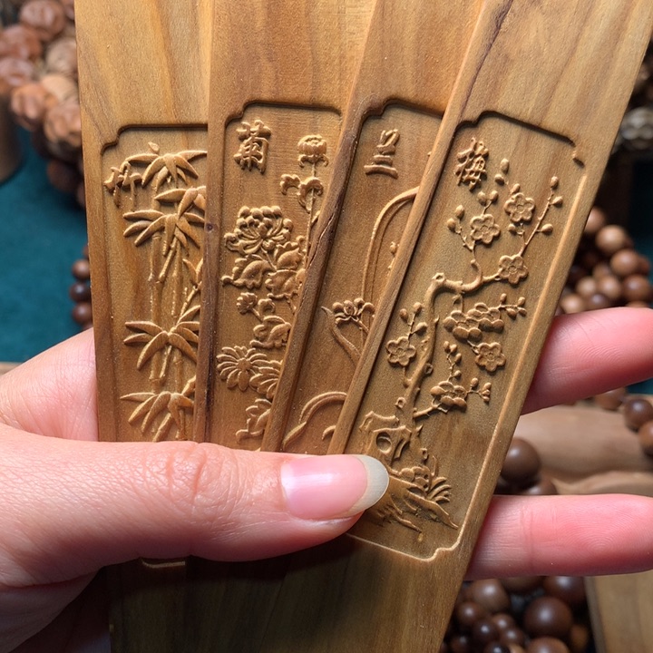 檀香木手串/手链老山檀香书签瑕