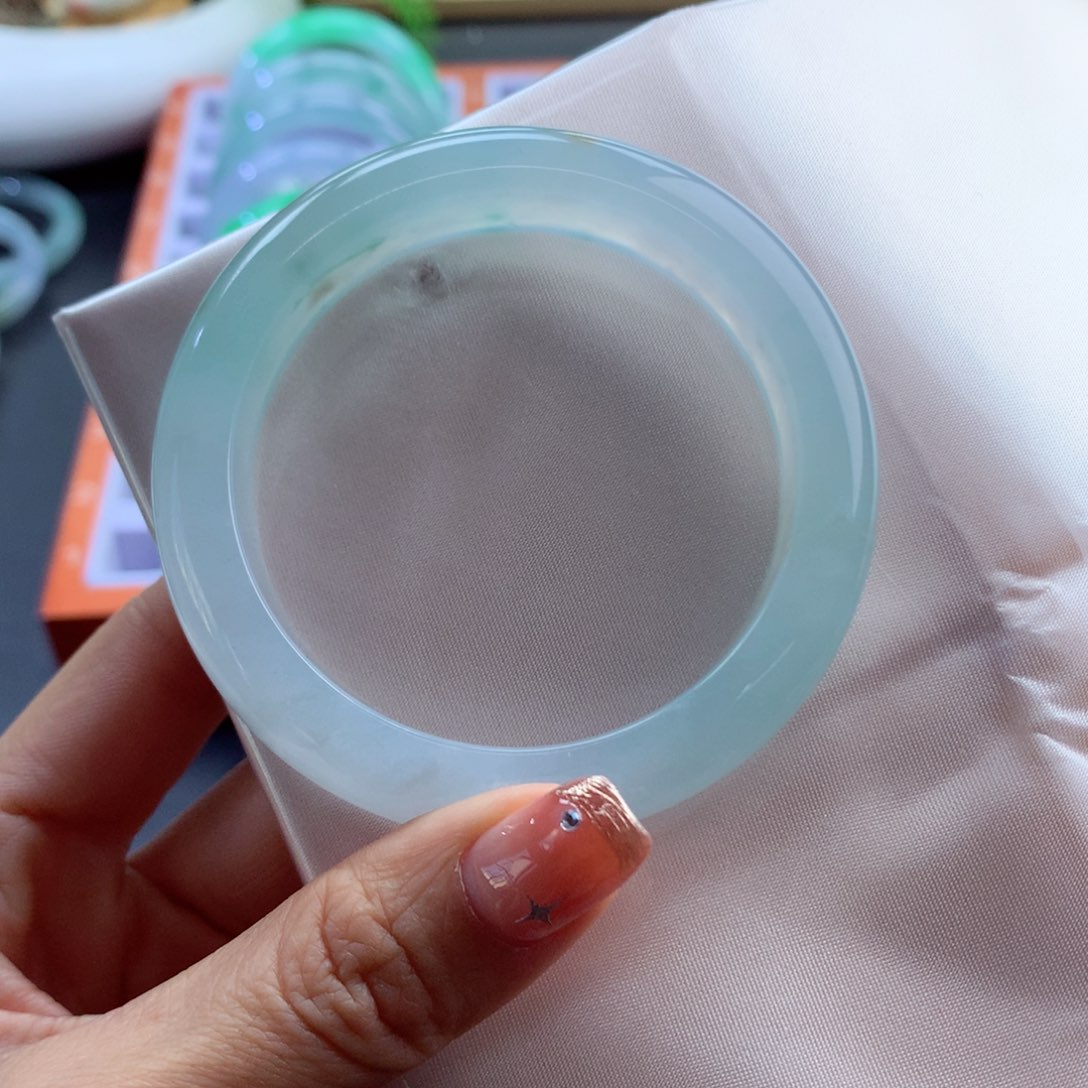 翡翠手镯未镶嵌35号