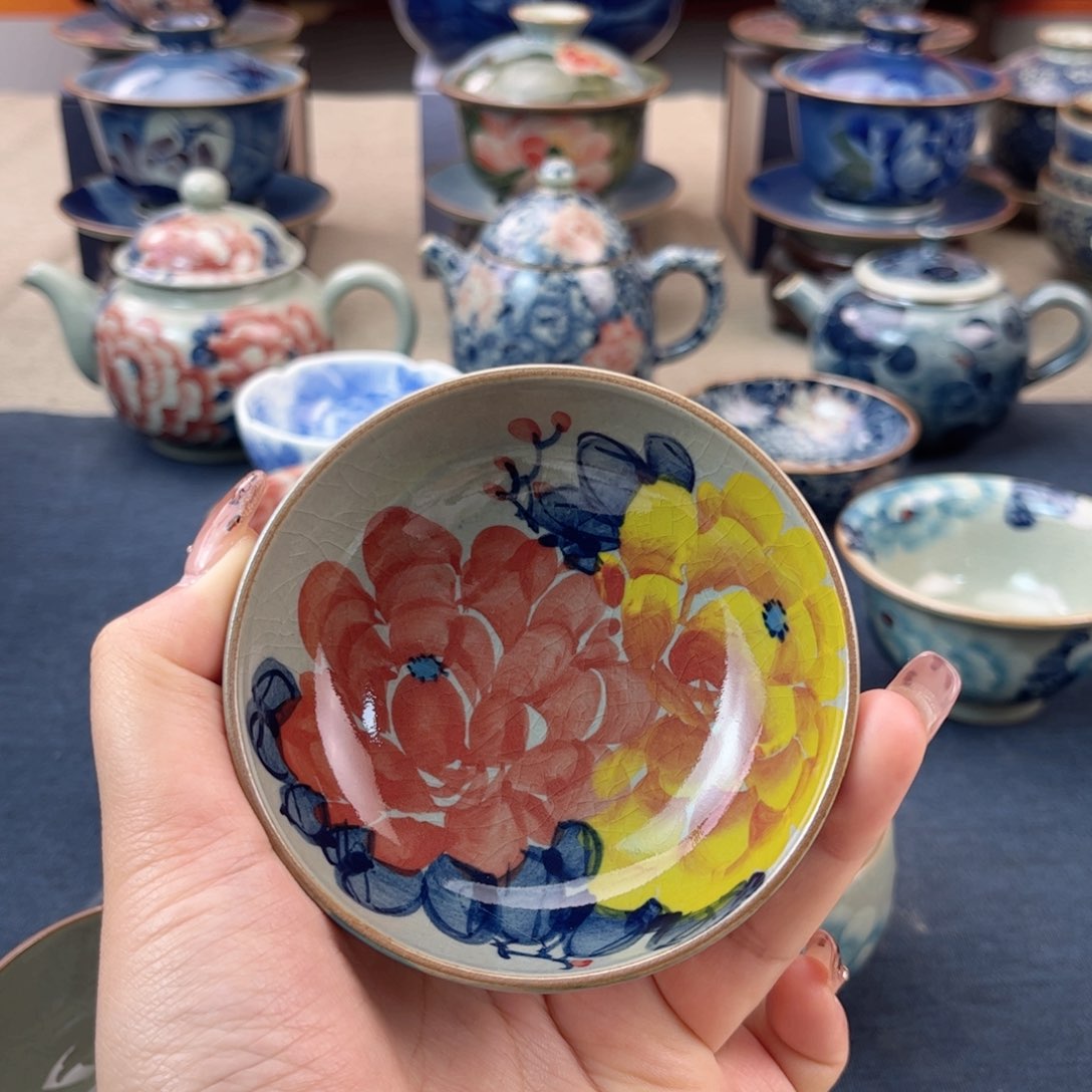 杯景德镇陶瓷杯子