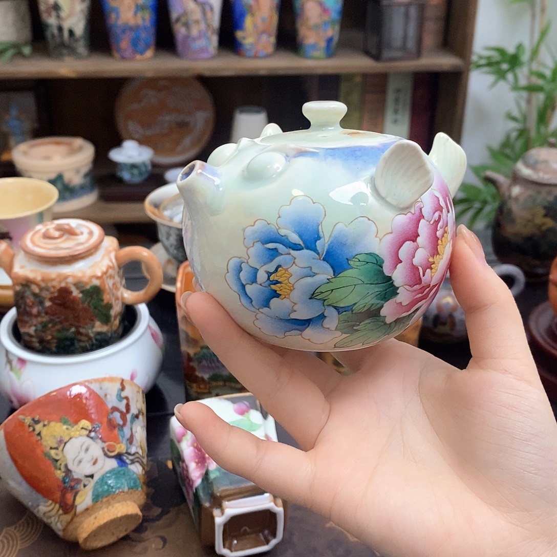 福利壶景德镇手工手绘制作