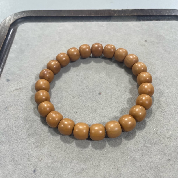 K167精工猴头桶珠卡1.0单圈手串（底色桩型多样，发其一）