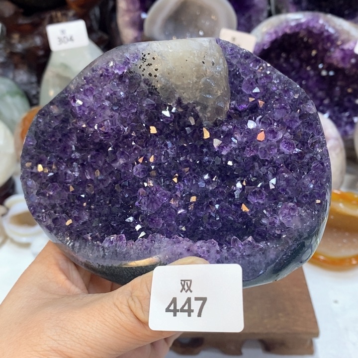 水晶大型摆件（非配饰）未镶嵌方解石