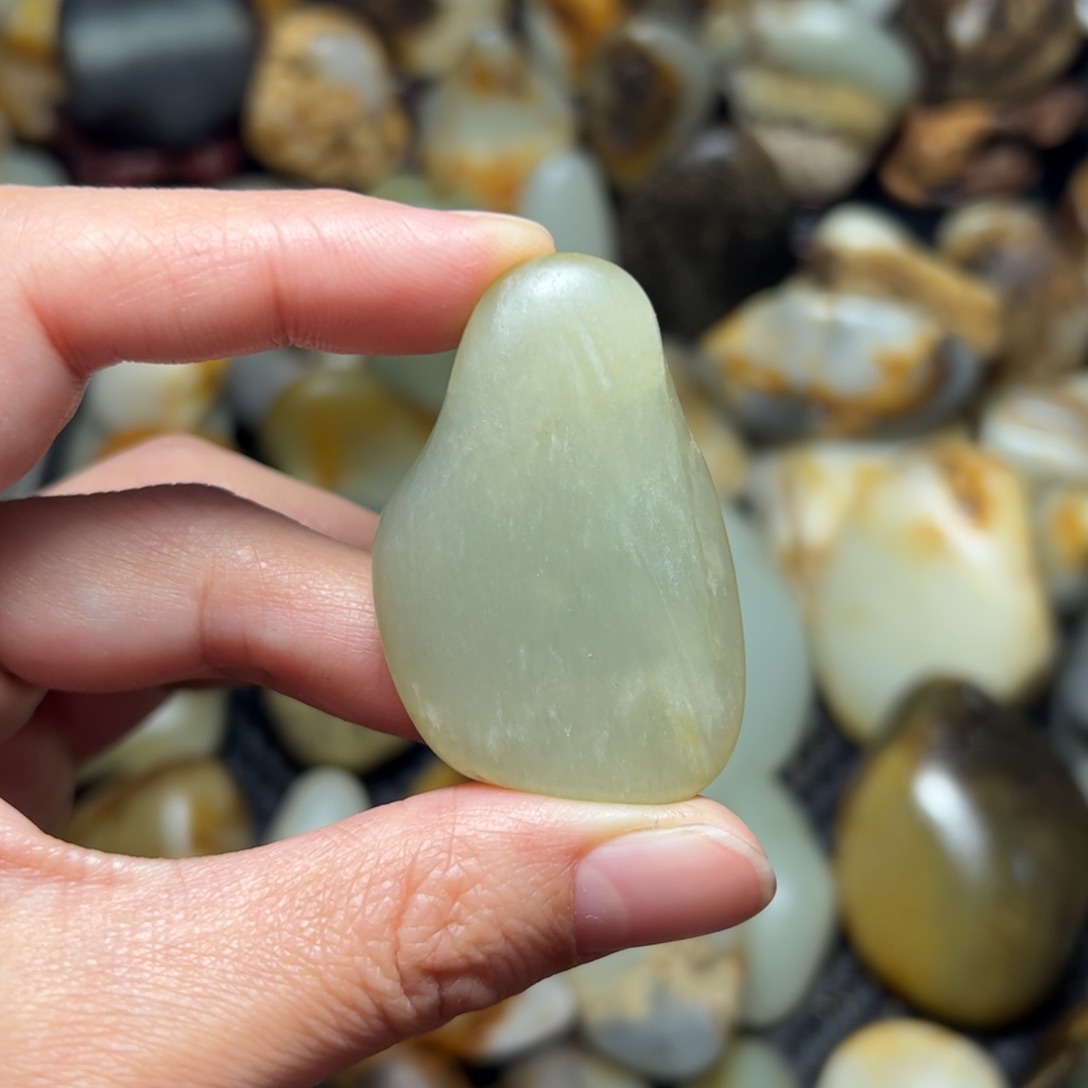 和田玉（青玉）B83未镶嵌