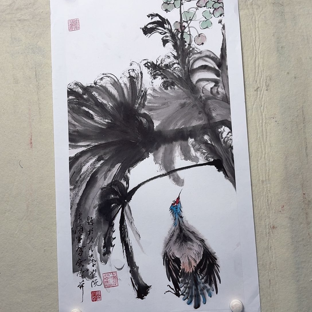 国画写生作品花鸟10