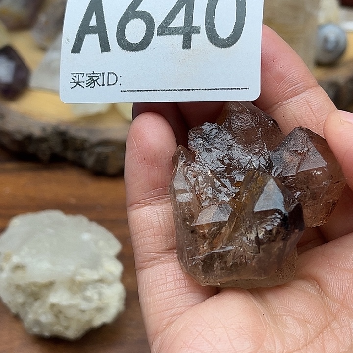 珠宝半成品未镶嵌水晶默认微瑕