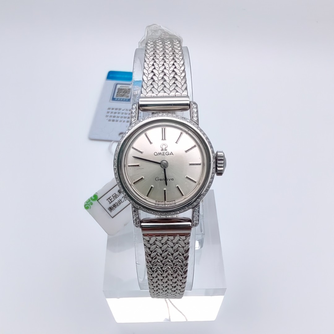 95新 Omega/欧米茄 手动机械表后钻19mm/公价32999/w11684