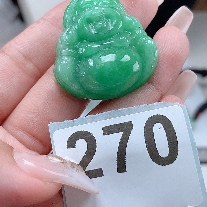 翡翠颈饰未镶嵌吊坠