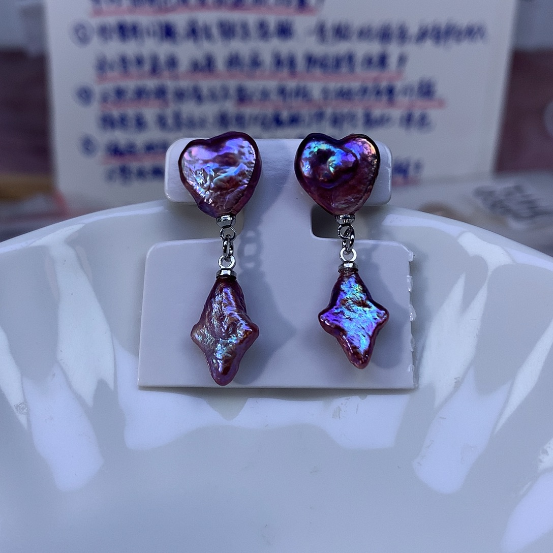 非金属合金特价耳饰3833