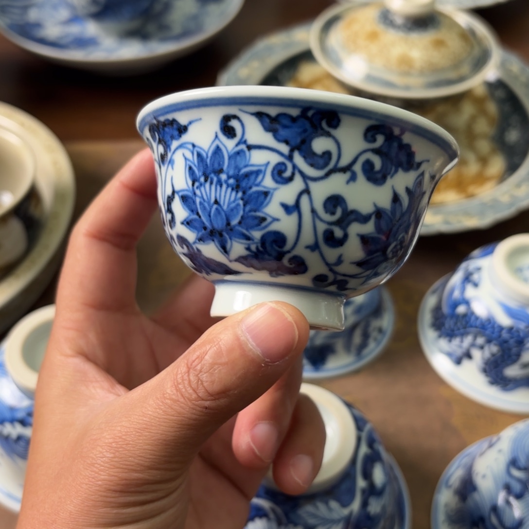 陶瓷摆件景德镇手绘茶器