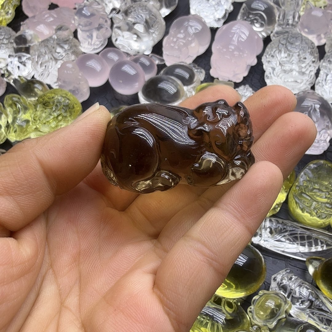 内****水晶未镶嵌颈饰吊坠