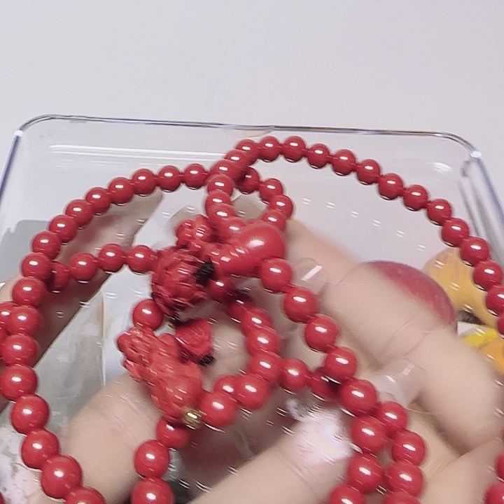 南红玛瑙合金颈饰