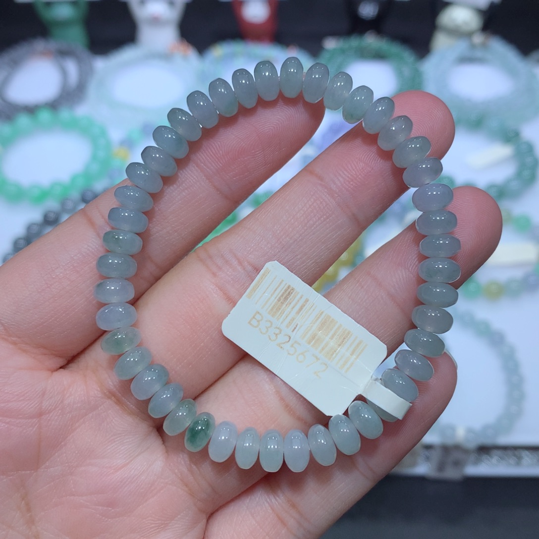 翡翠未镶嵌手串天然