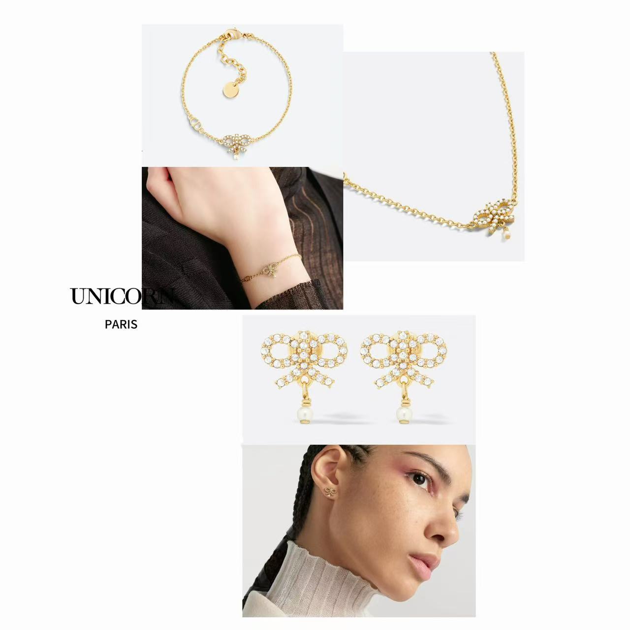 铜合金仿水晶耳饰 镀K金 项链/手链/耳环 JS0932/SS0329/ES1595