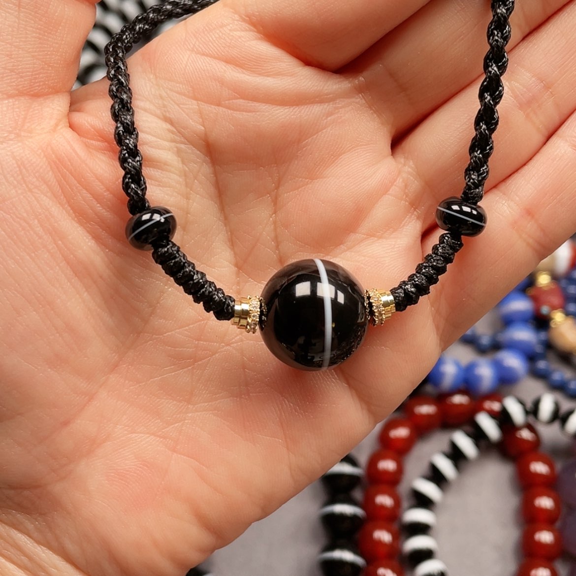 【闪购商品】未镶嵌玛瑙/玉髓珠宝半成品肉****麻