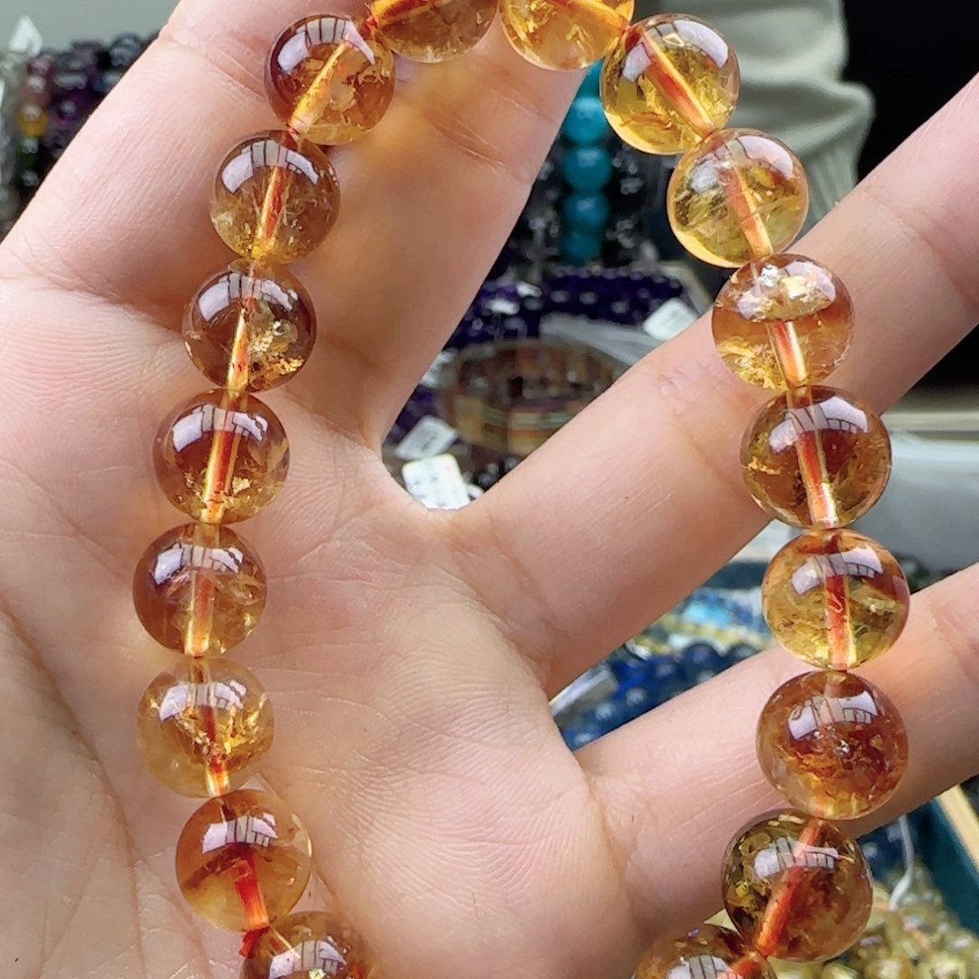 水晶手链未镶嵌手串