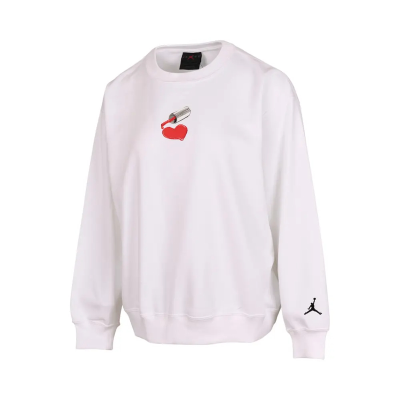 NIKE/耐克情人节限定Air Jordan 男女款圆领卫衣HV9371100