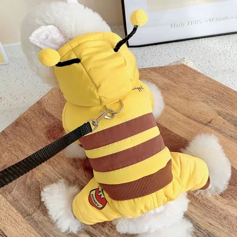 小狗狗衣服加厚秋冬装宠物小型犬泰迪比熊博美吉娃娃冬天加绒棉衣