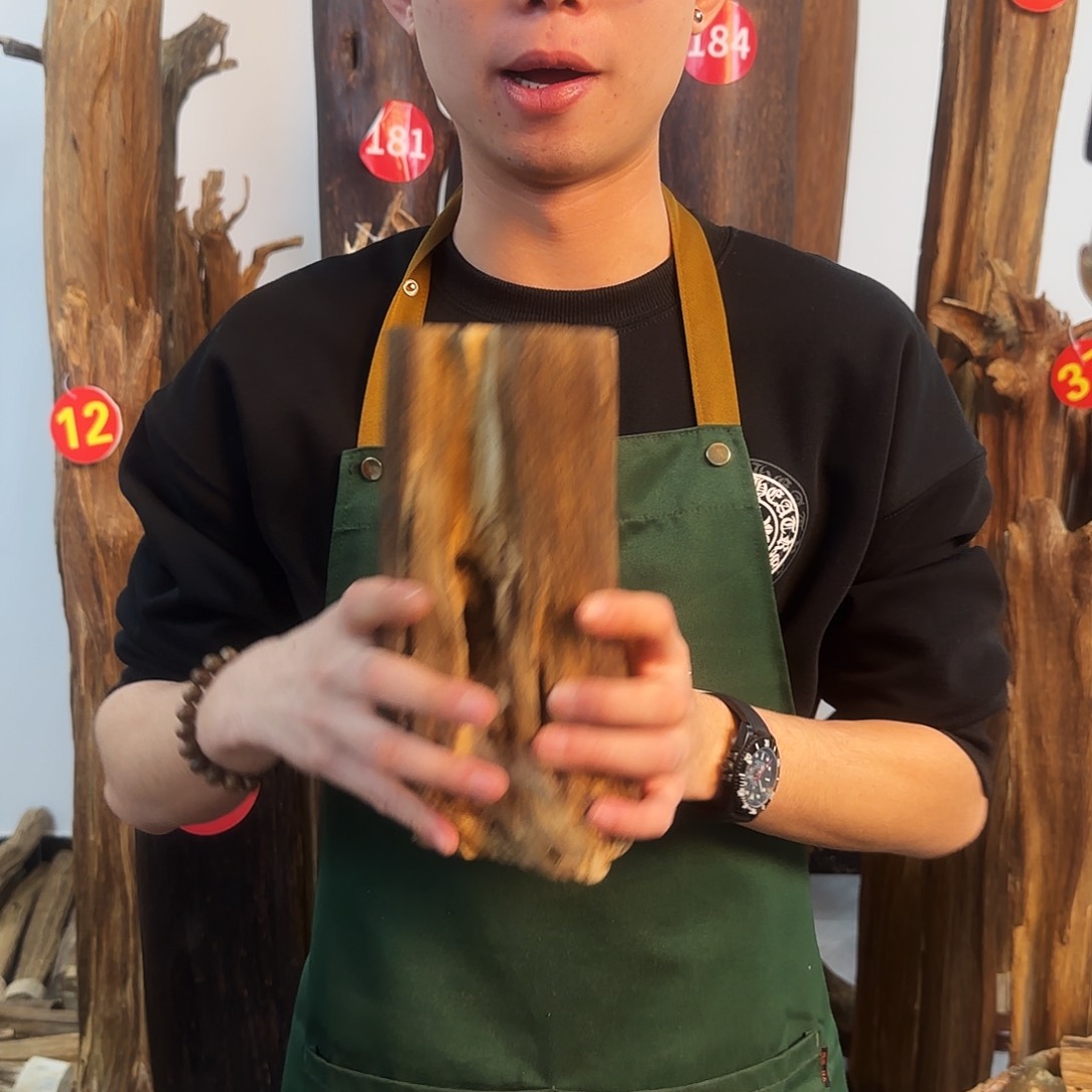 沉香摆件天然沉香原木摆件➕底座