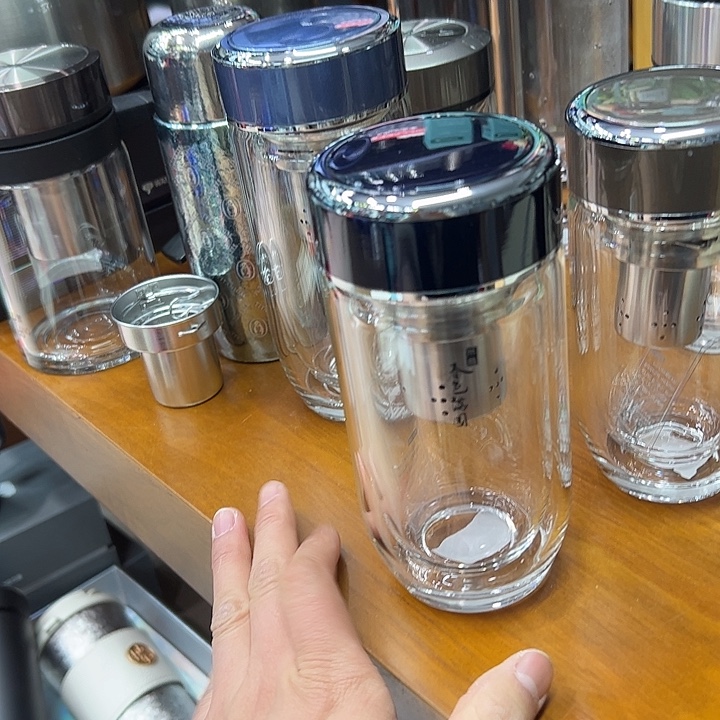 水晶贵族鹅蛋杯876-6-颜色随机微瑕