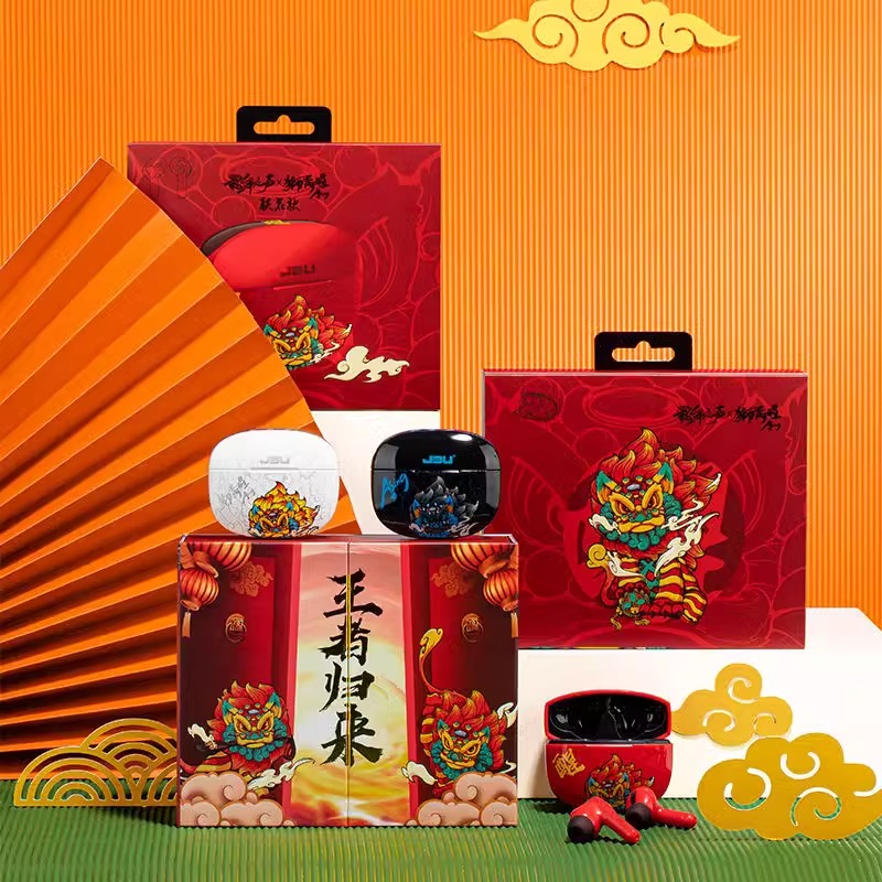 准新品 雷克森联名款狮王阿醒蓝牙耳机无线入耳高颜值通用