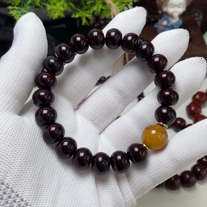 核桃手串/手链猴头玉华串