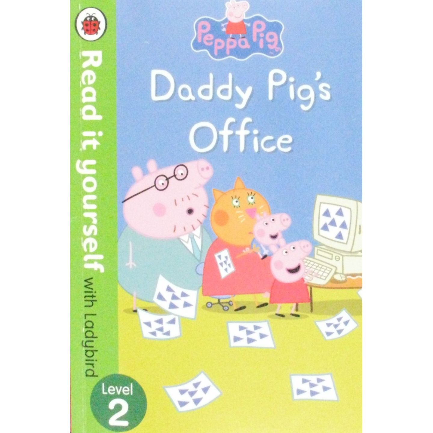 英语原版书瓢虫自主阅读小猪佩奇猪爸爸的Office绘本职业启蒙