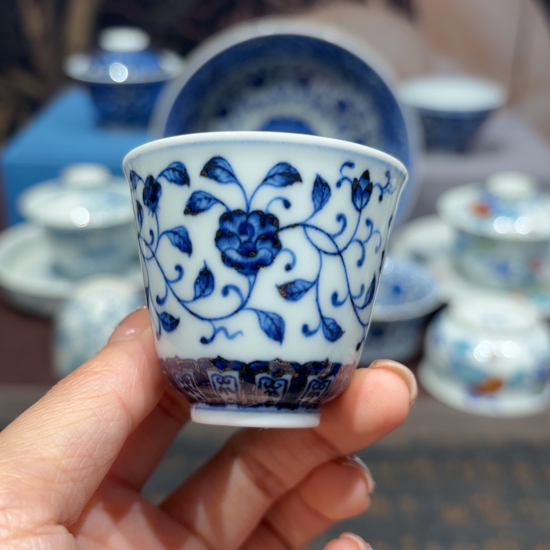 瓷片景德镇纯手工手绘