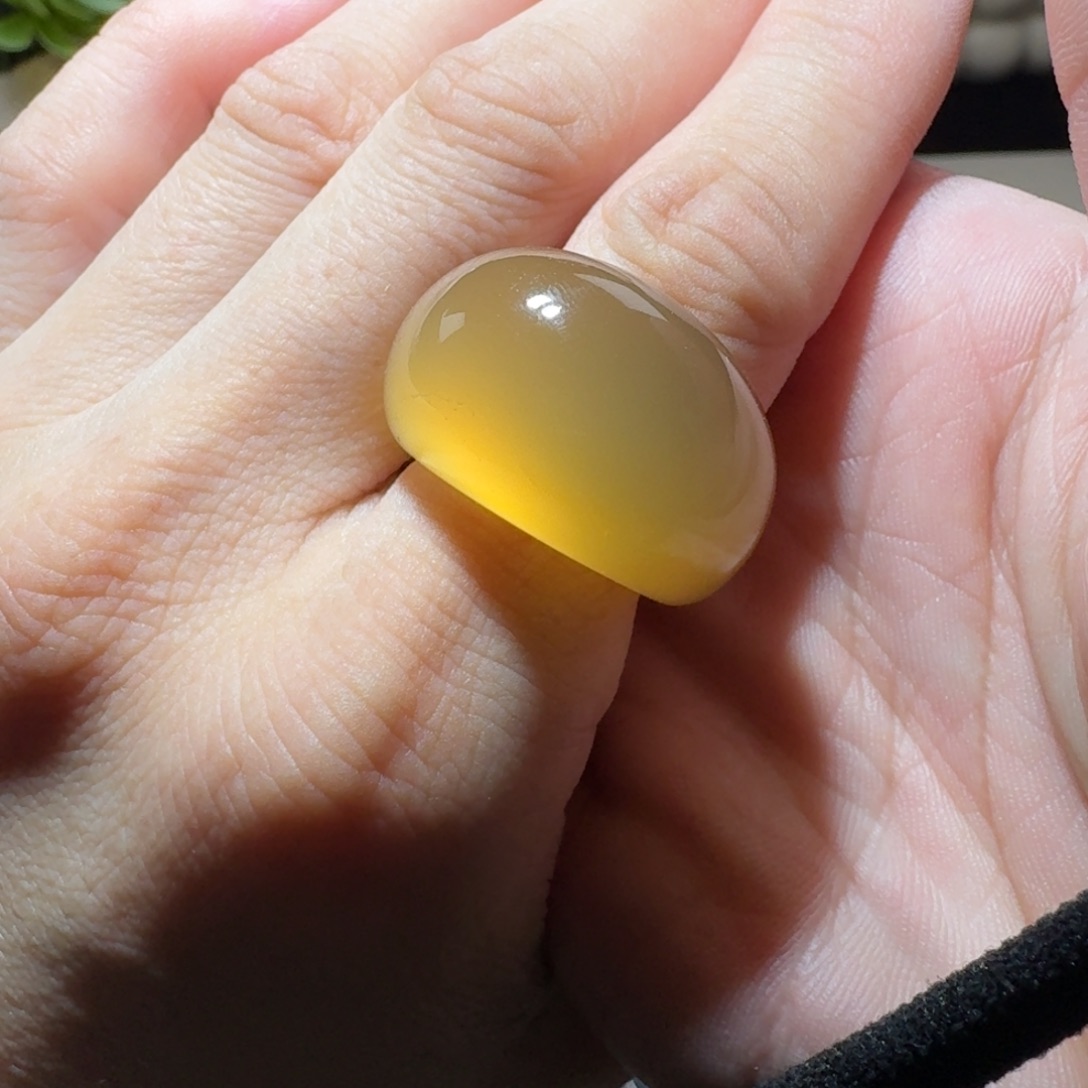 玛瑙/玉髓未镶嵌戒指