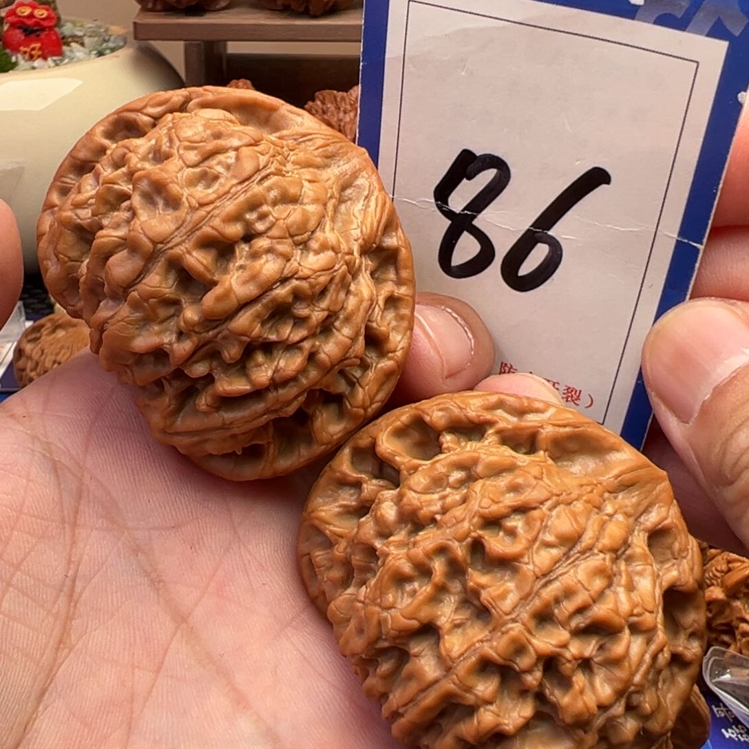 文玩核桃把件全品官帽55尺寸86号