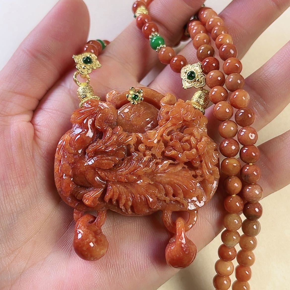 【闪购商品】翡翠颈饰未镶嵌挂件