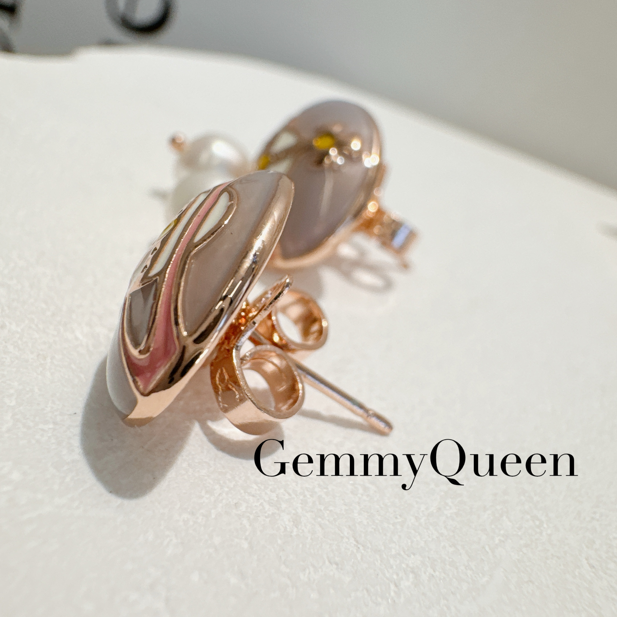 铜合金耳饰 GemmyQueen高奢耳环GQ01064